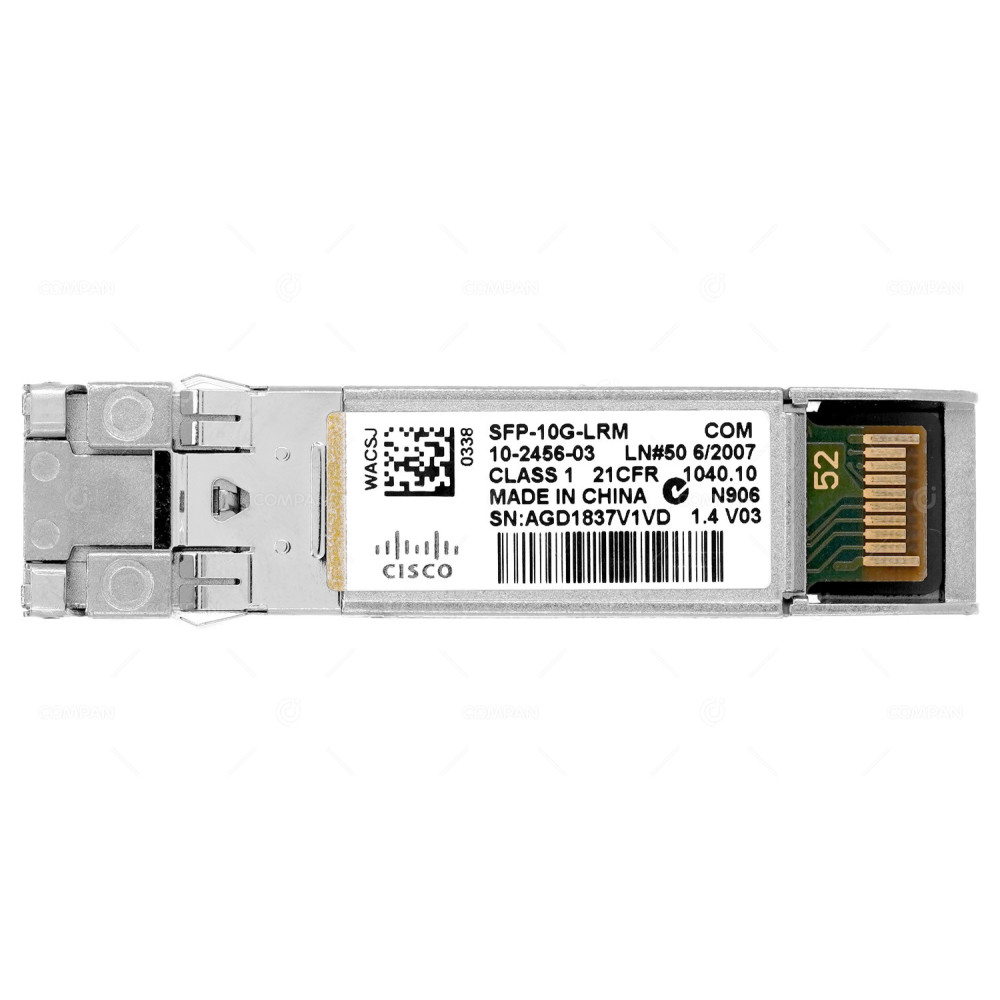 SFP-10G-LRM CISCO OPTICAL TRANSCEIVER MODULE 10G SFP+ MMF LC 1310NM 220M