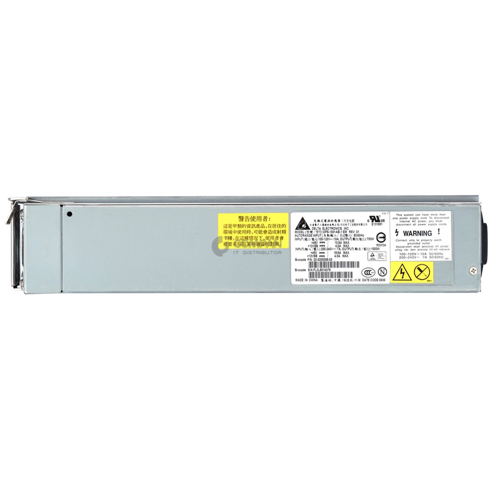 100-069-106 EMC 1000W POWER SUPPLY FOR BROCADE SILKWORM 48000