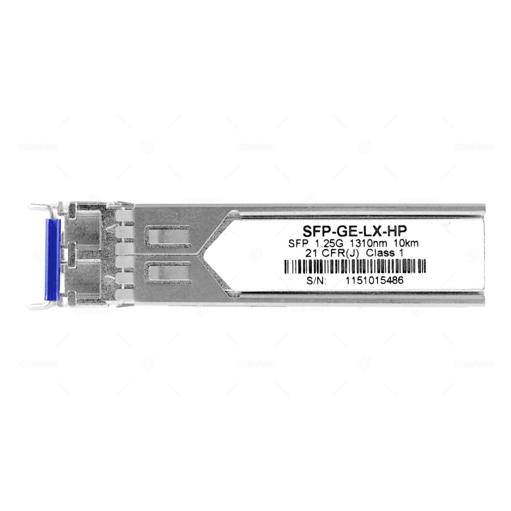 SFP-GE-LX-HP  OPTICAL TRANSCEIVER MODULE 1.25G 1000BASE-LX10 LC SMF 1310NM 10KM