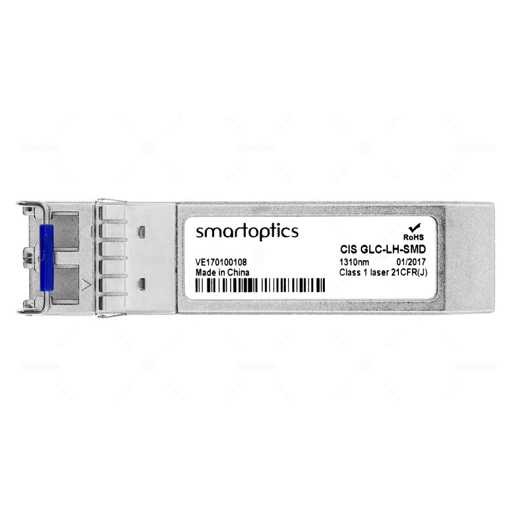 CIS GLC-LH-SMD  SMARTOPTICS OPTICAL TRANSCEIVER MODULE 1G SFP 1000BASE-LX 1310NM LC