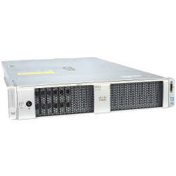 UCS C240 M5-8SFF CISCO SYSTEMS INC UCSC-C240-M5S 2X INTEL XEON GOLD 6126 @ 2.60GHZ RAM 384GB(12X 32GB DDR4 12X 2666MHZ ) 1X 1TB(1X SAS )