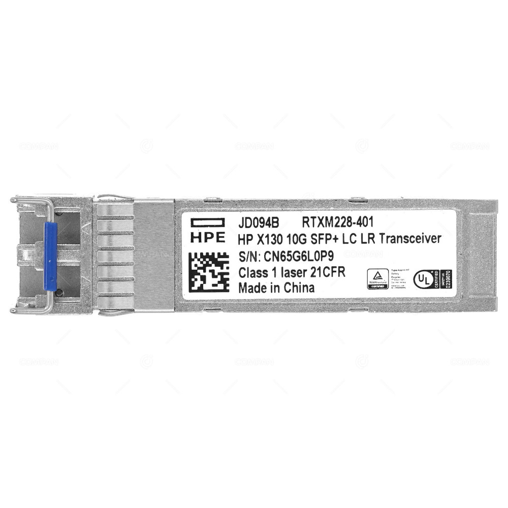 JD094B  HP OPTICAL TRANCEIVER MODULE 10G SFP+ LC SMF 1310NM 10KM