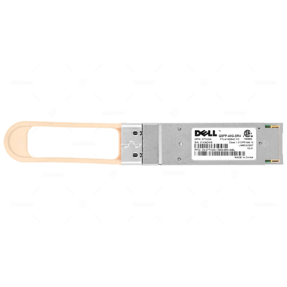 7TCDN  DELL OPTICAL TRANSCEIVER MODULE 40G QSFP+ MPO MMF 850NM 150M