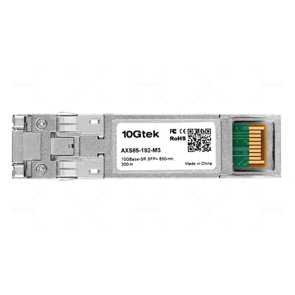AXS85-192-M3  10GTEK OPTICAL TRANSCEIVER MODULE 10G 10GBASE-SR SFP+ LC MMF 850NM 300M