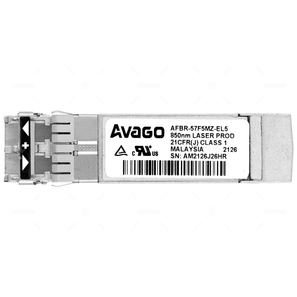 AFBR-57F5MZ-EL5  AVAGO OPTICAL TRANSCEIVER MODULE 16G SFP+ LC MMF 850NM 100M