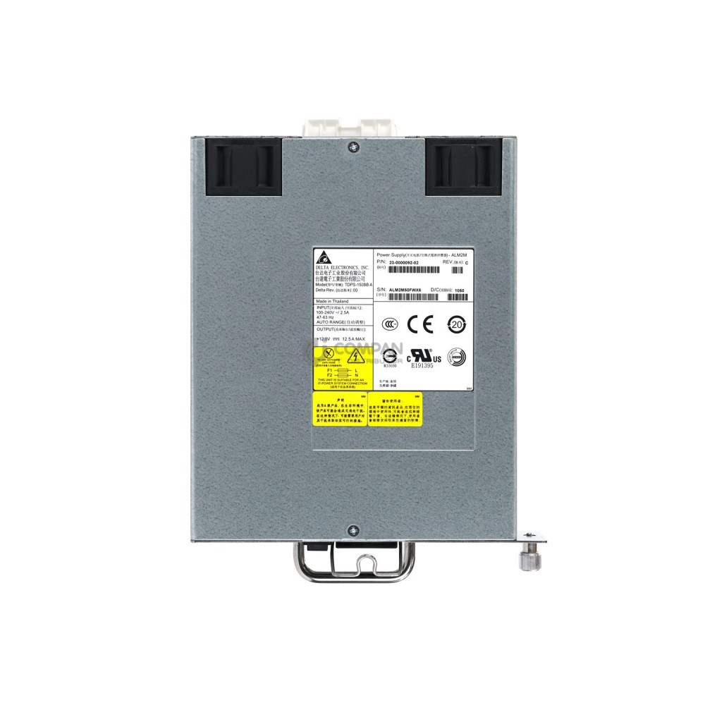 23-0000092-02 BROCADE 150W POWER SUPPLY FOR EMC DS-6505 BROCADE 5100 6510
