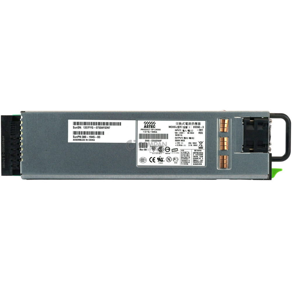300-1945-03 SUN 550W POWER SUPPLY FOR SUNFIRE V245