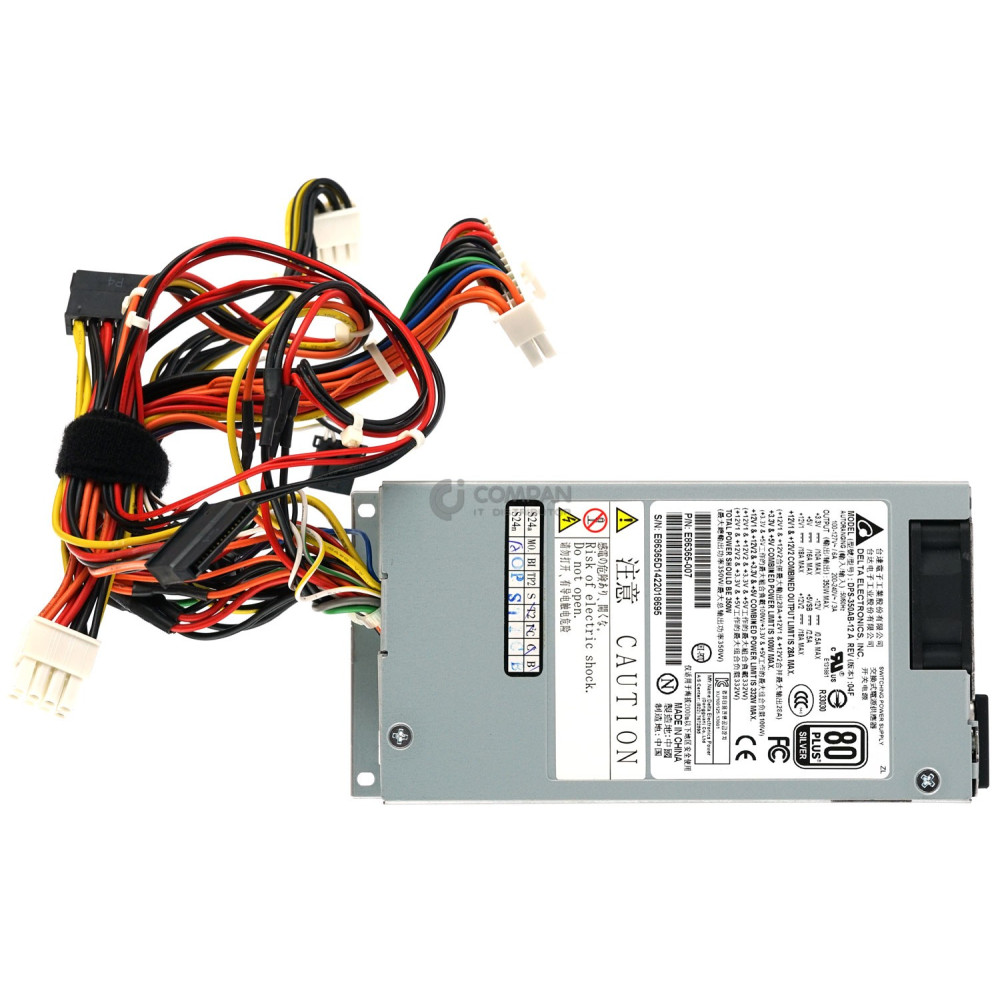 E86365-007 INTEL 350W POWER SUPPLY 80+ SILVER FOR EMC CONTROL STATION