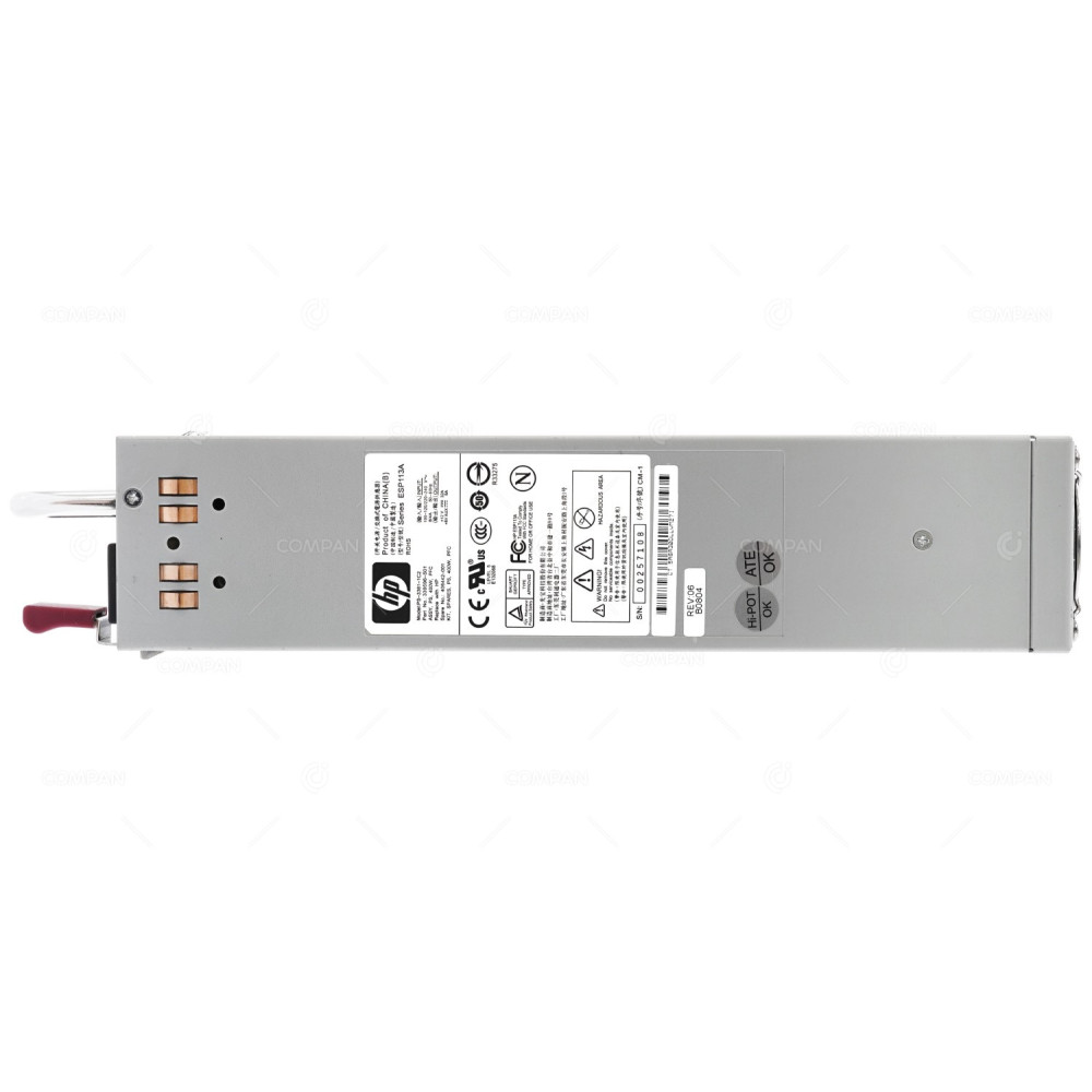 406442-001 HP 400W POWER SUPPLY FOR HPE STORAGEWORKS MSA20 MSA1500 HSV200