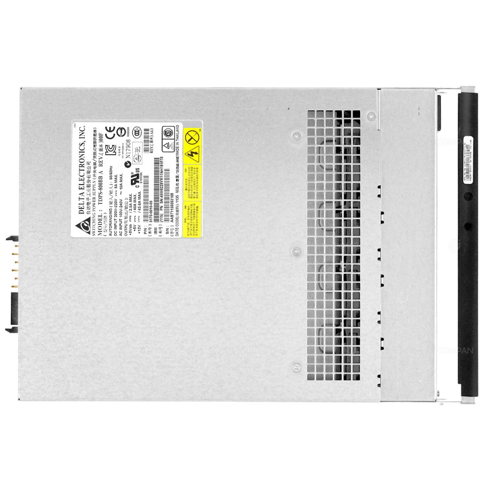 45W8229 IBM 800W POWER SUPPLY FOR SYSTEMSTORAGE EXP2524 STORWIZE V3700