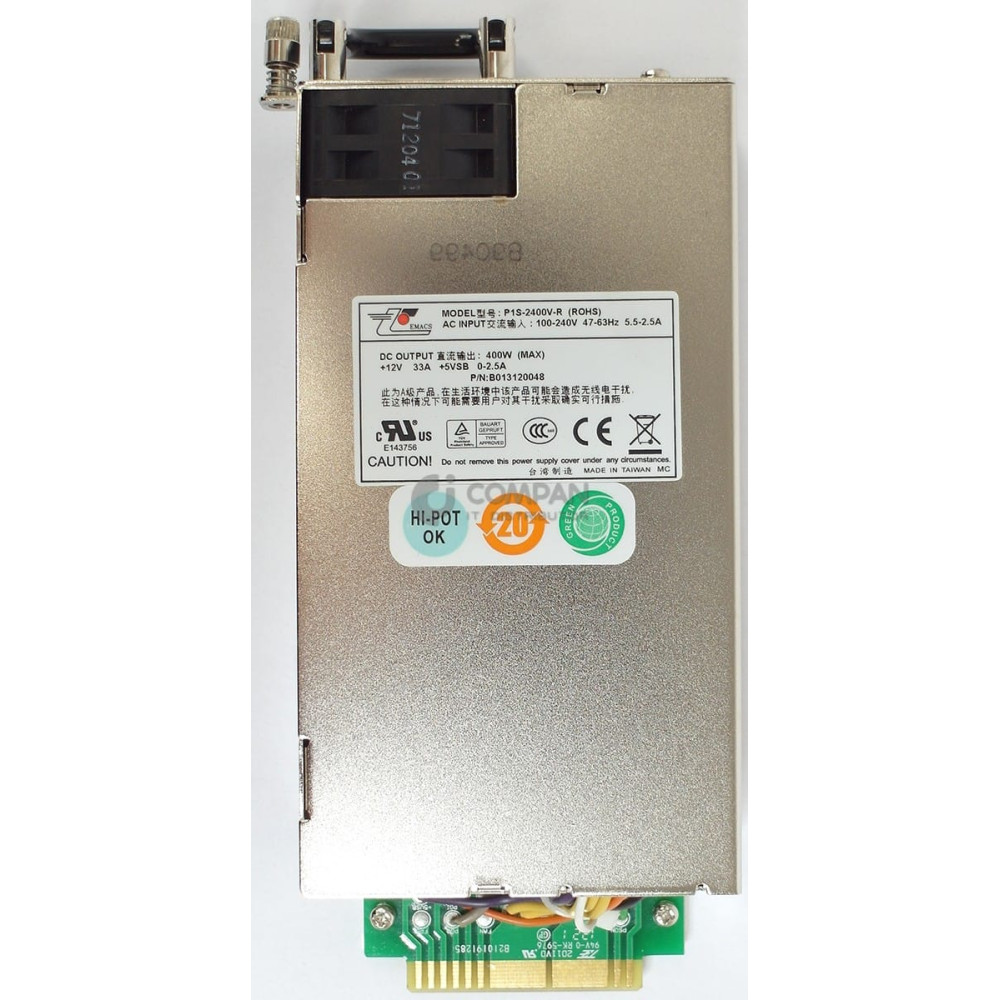 P1S-2400V-R EMACS 400W POWER SUPPLY FOR QNAP NAS SERVER TS-1269U