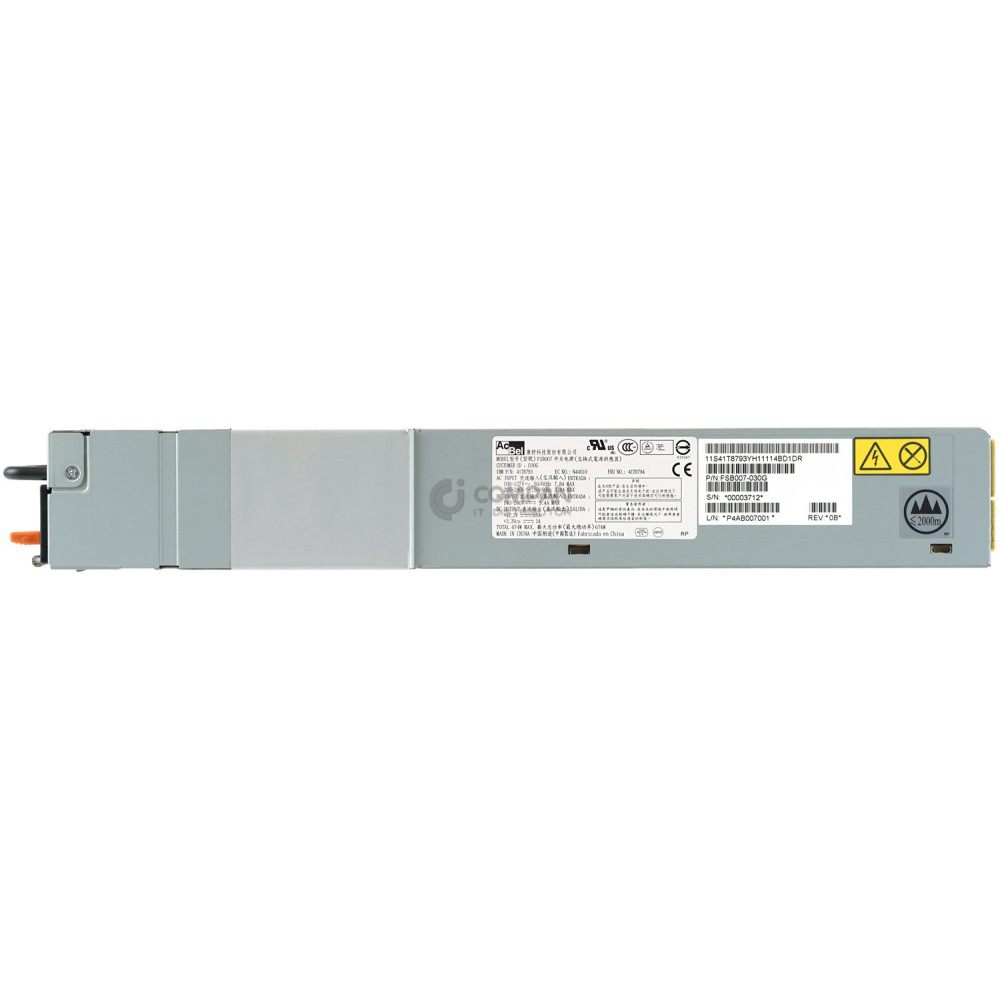 00RY500 IBM 674W POWER SUPPLY FOR IBM 2107-D03 FLASH STORAGE ENCLOSURE