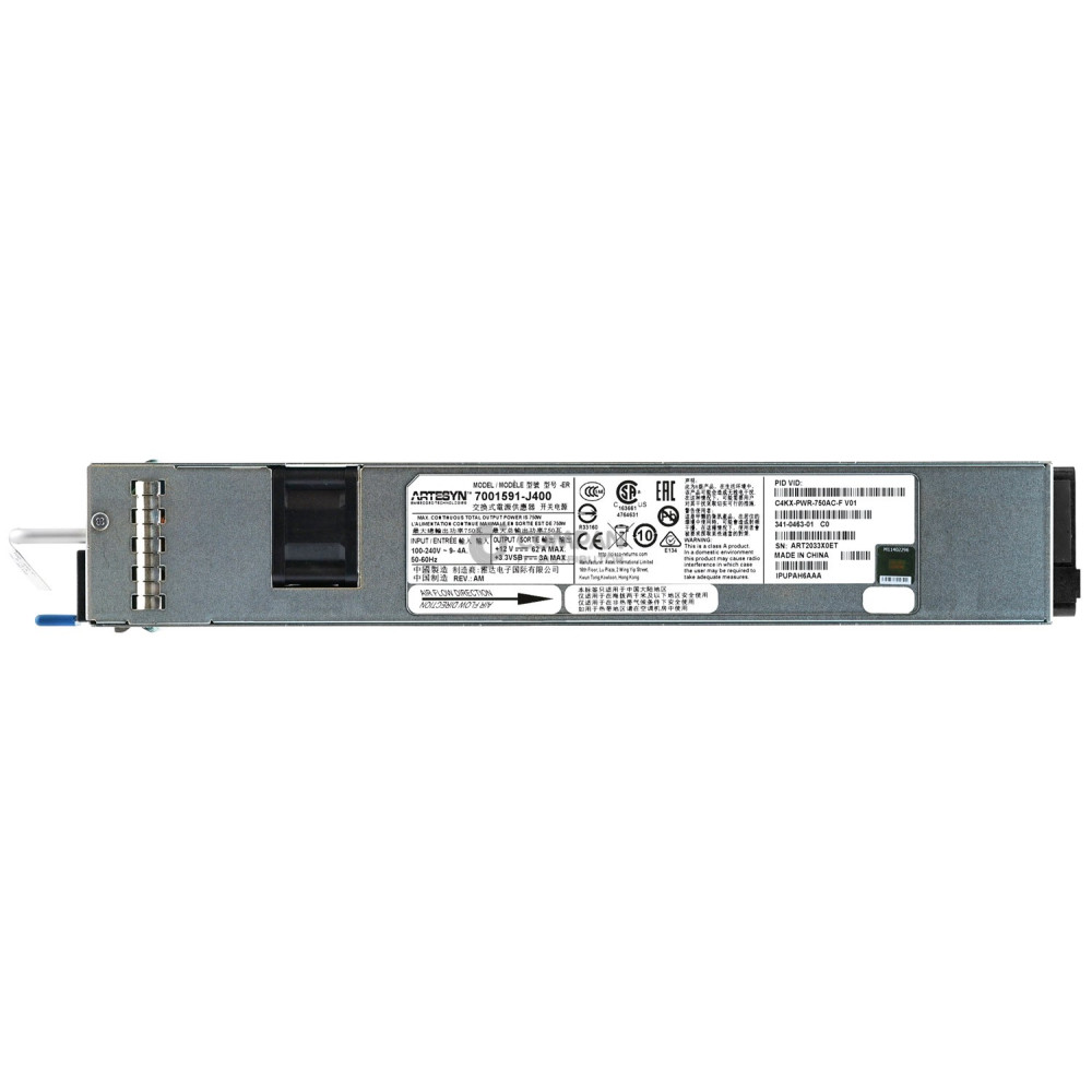 C4KX-PWR-750AC-F CISCO 750W AC POWER SUPPLY FOR CATALYST 4500-X