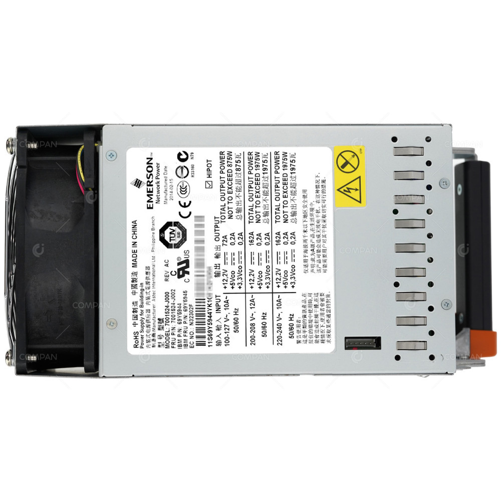 69Y5945 IBM 1975W POWER SUPPLY FOR IBM X3850, X3950 X5