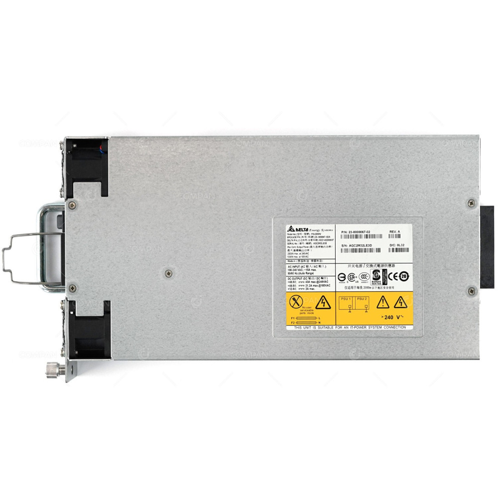 23-0000067-02 NETAPP 2000W POWER SUPPLY