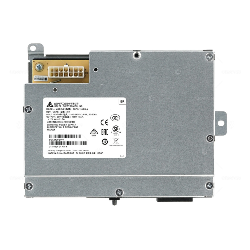 341-0324-04 CISCO 135W POWER SUPPLY FOR CISCO ROUTER 1941 2901