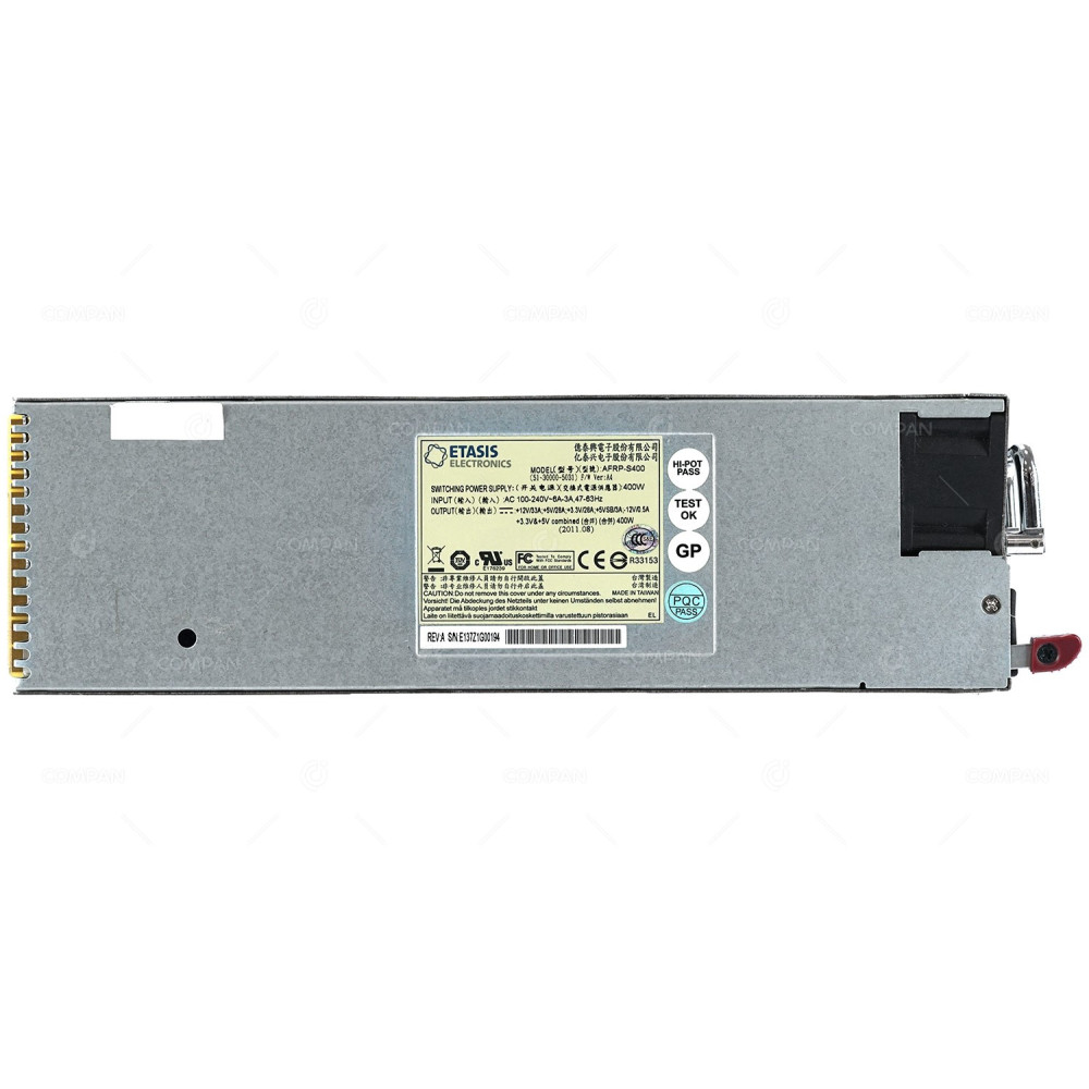 AFRP-S400 ETASIS 400W SWITCHING POWER SUPPLY FOR EASYRAID STORAGE CONTROLLER 51-30000-5031