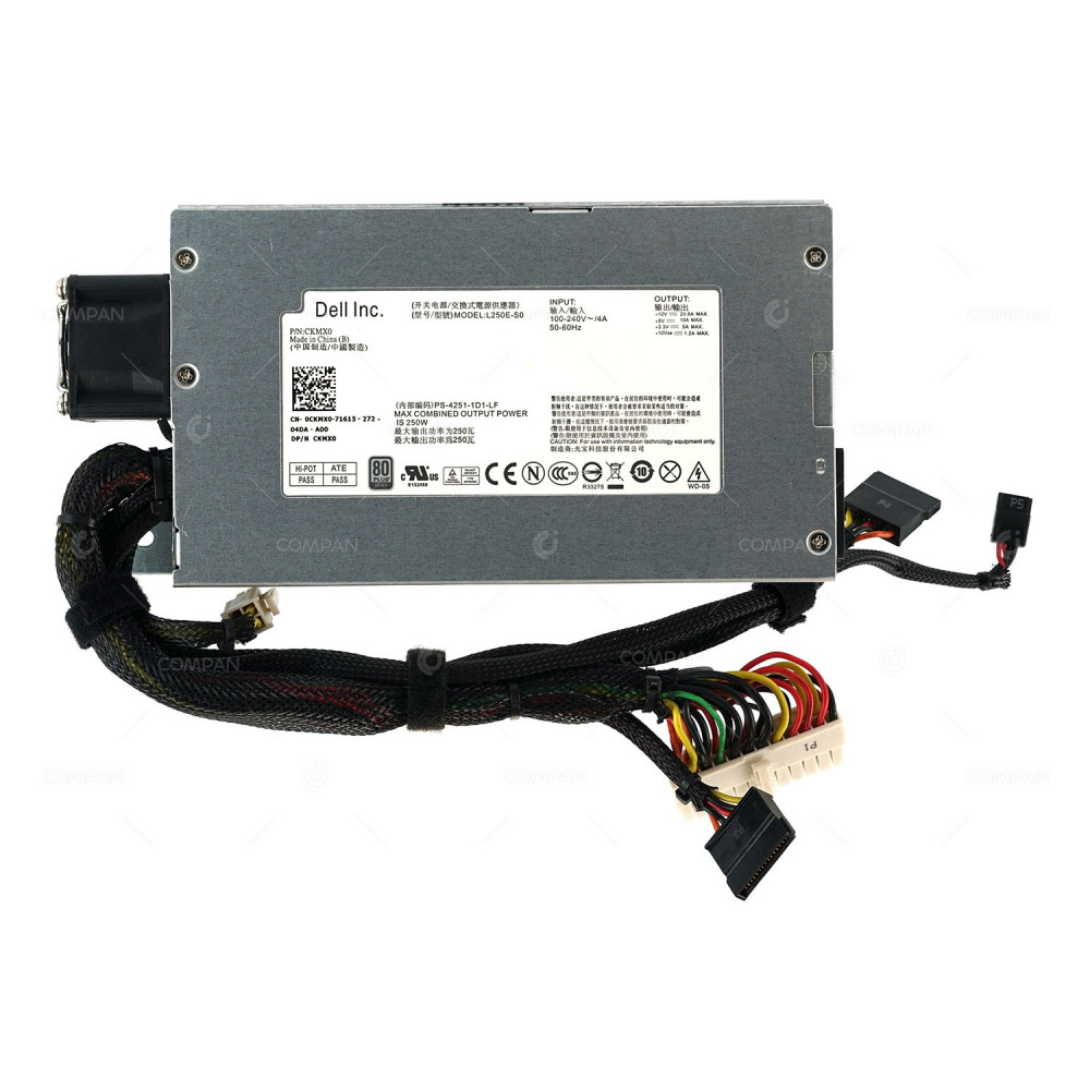 CKMX0 DELL 250W POWER SUPPLY FOR DELL POWEREDGE R210 G11