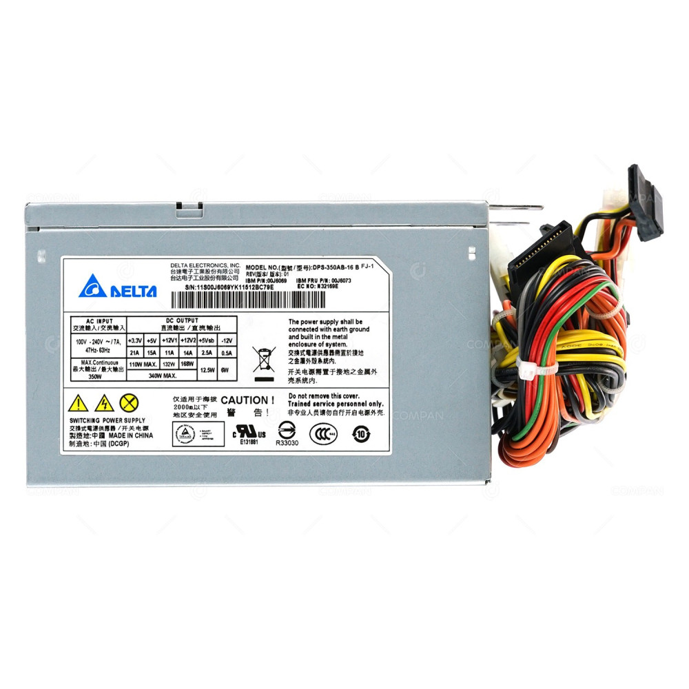 00J6073 IBM 350W POWER SUPPLY FOR SYSTEM X3100 M4