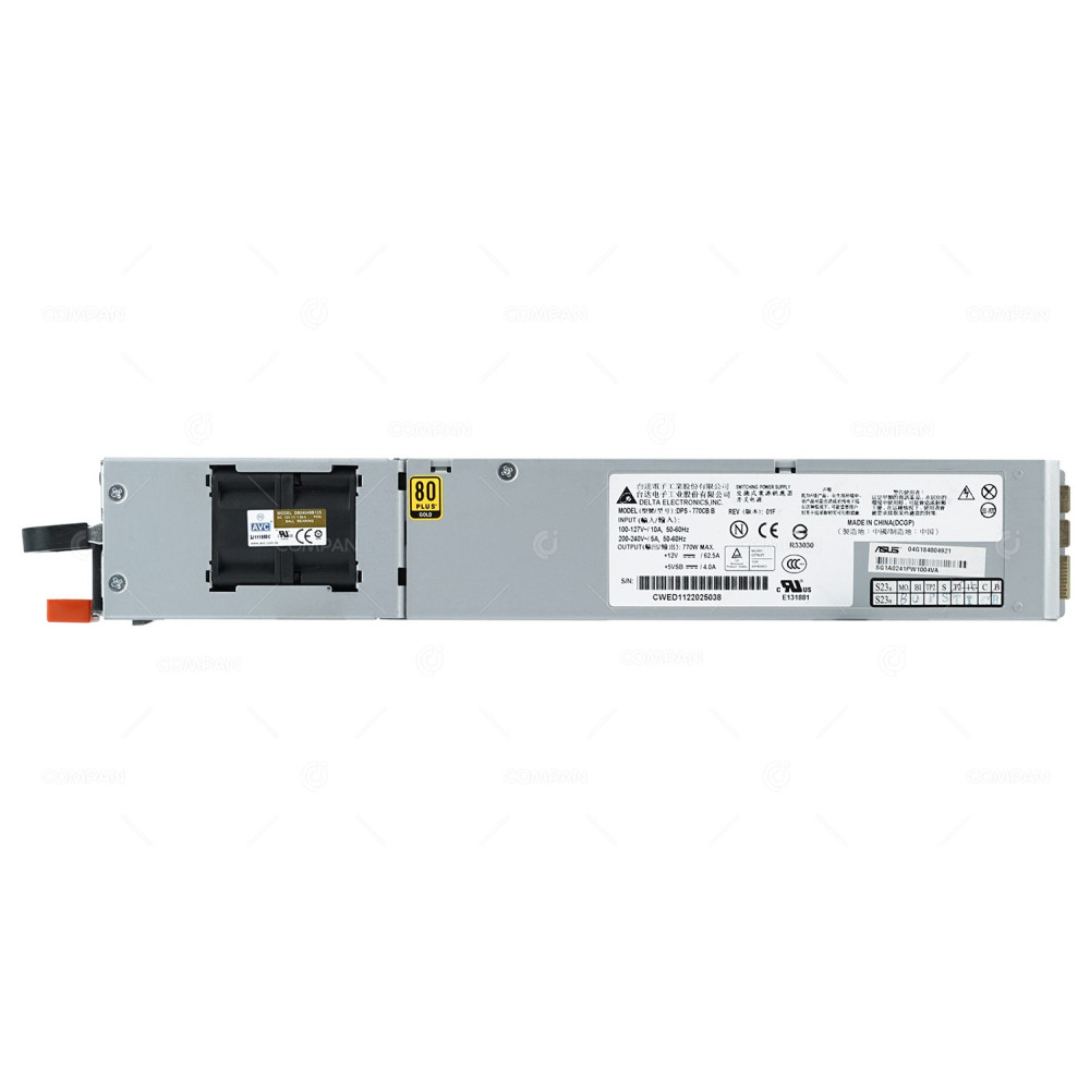 04G184004921 ASUS DELTA 770W POWER SUPPLY 80+ GOLD FOR ASUS RS720-E6/ERS12