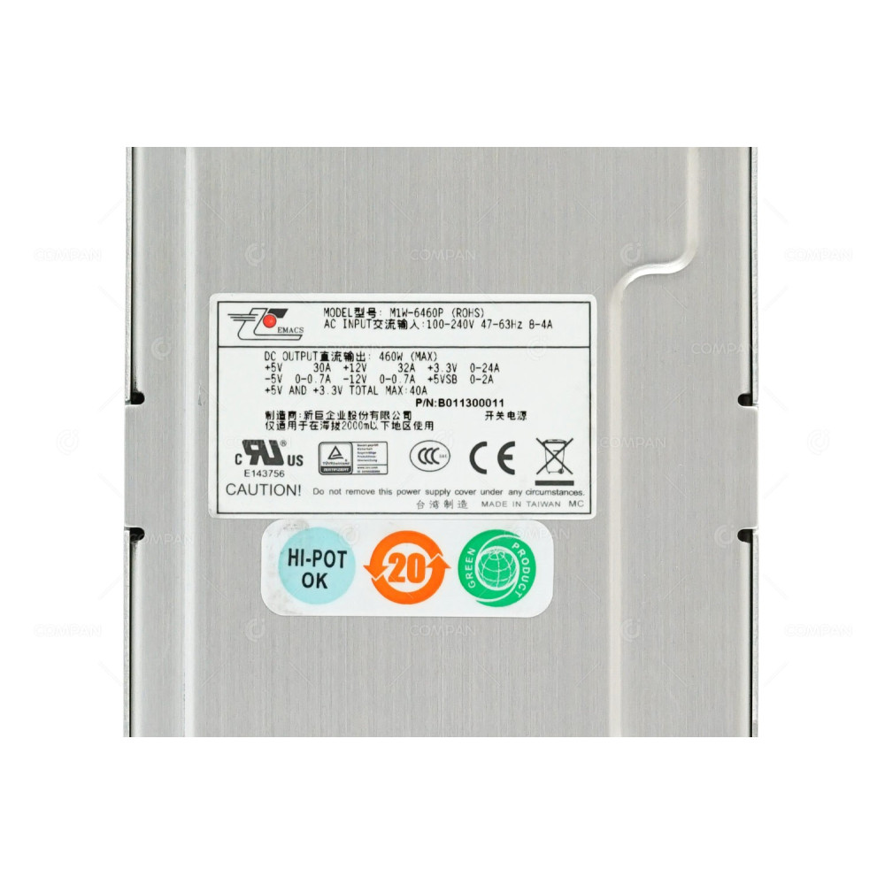 M1W-6460P EMACS 460W POWER SUPPLY FOR SOPHOS SG 550