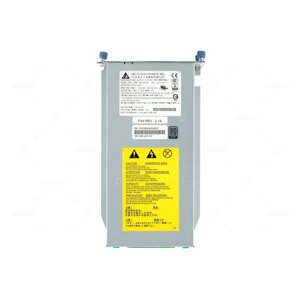 723572-001 HP 432W POWER SUPPLY FOR HPE STOREEVER MSL6480