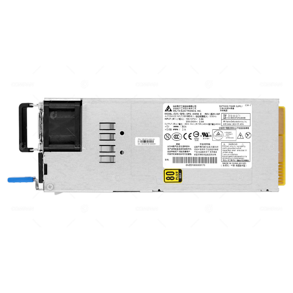 105-572-000-00 EMC 460W POWER SUPPLY FOR CELESTICA D2060 DPS460KB