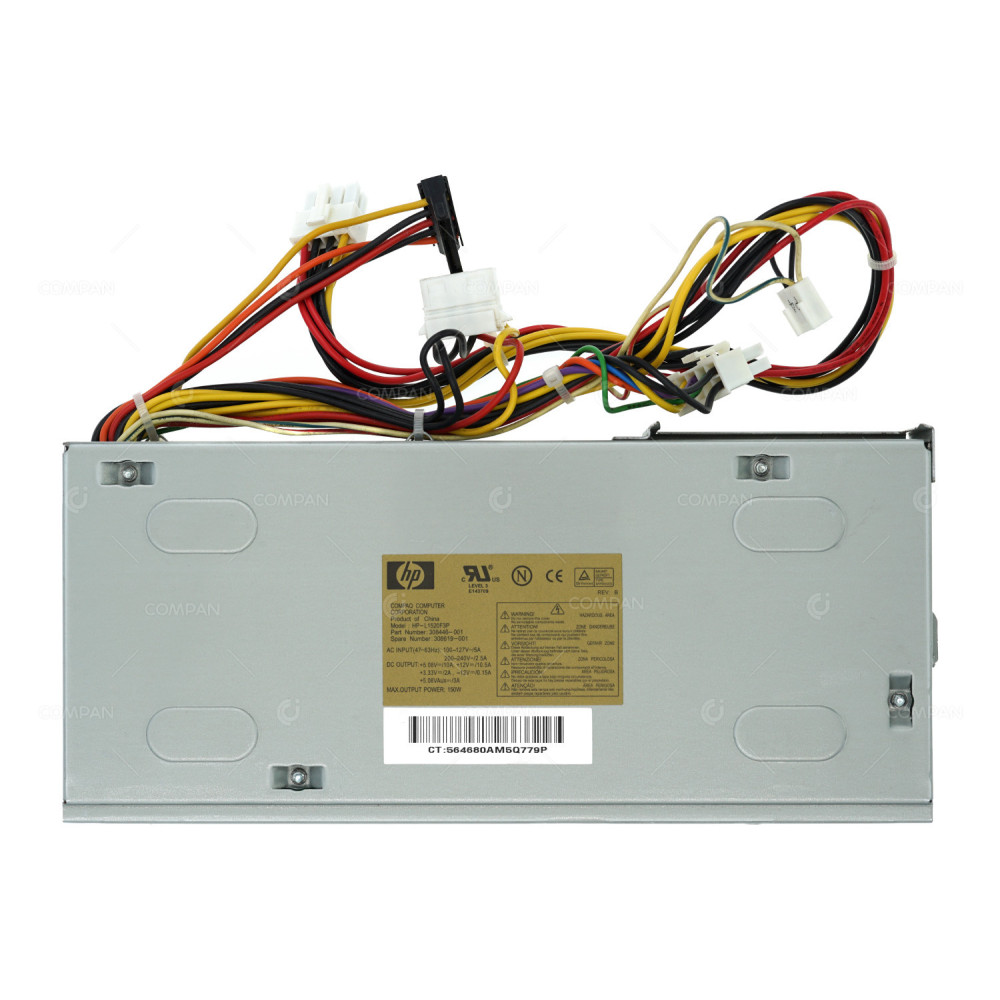308619-001 HP 150W POWER SUPPLY FOR COMPAQ D530 308446-001, HP-L1520F3P, 308619-001
