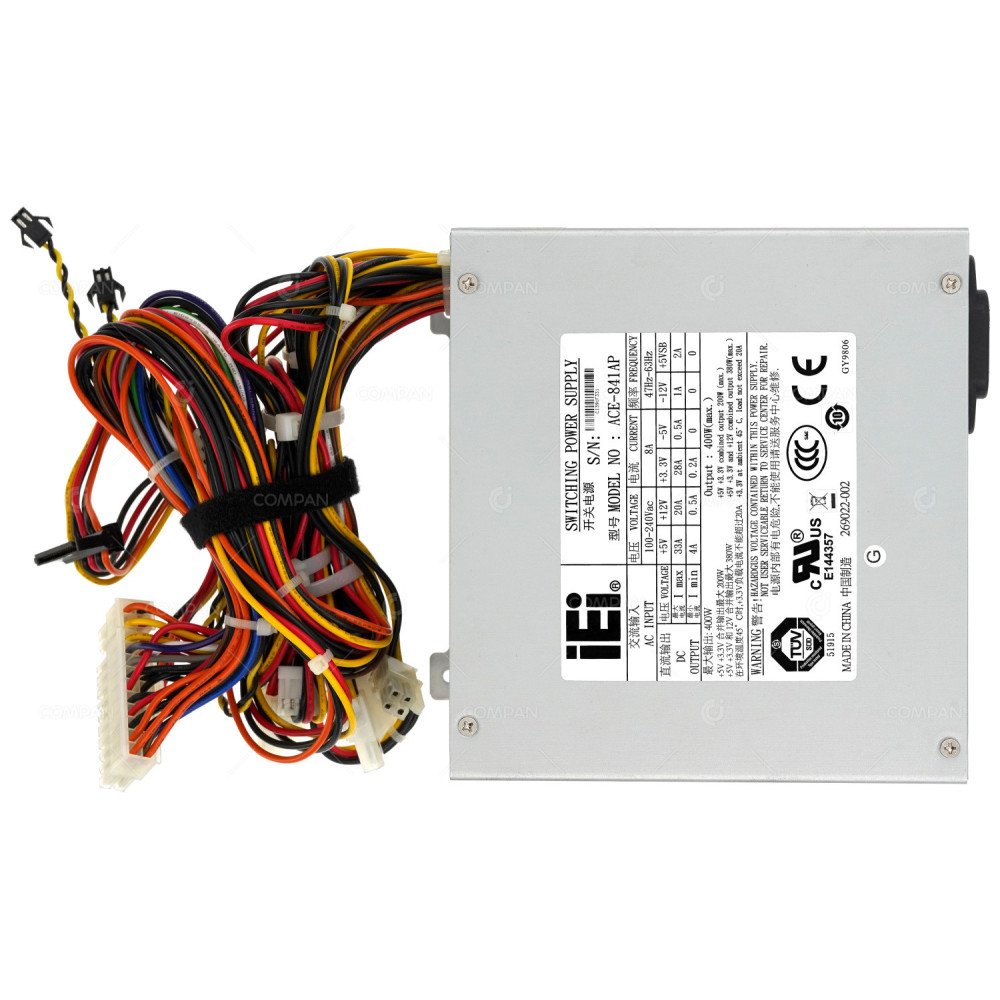 ACE-841AP IEI POWER SUPPLY 400W INDUSTRIAL ATX -