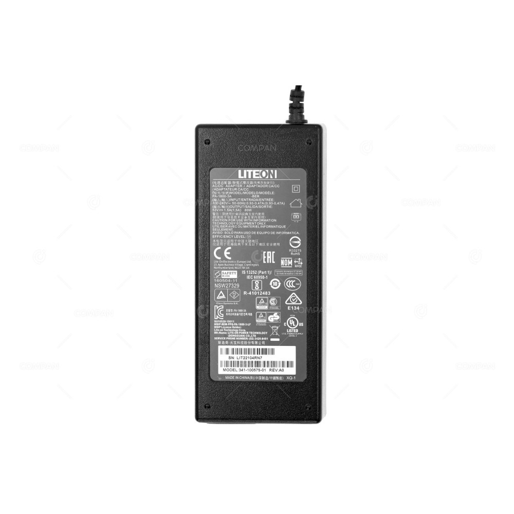 PA-1800-3A LITEON 80W 53V 1.5A AC/DC ADAPTER 341-100575-01