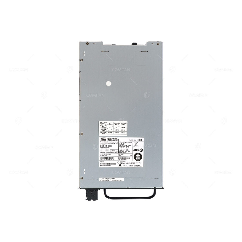 WS-CAC-6000W CISCO 6000W POWER SUPPLY FOR CATALYST 6509 SWITCH CHASSIS 341-0092-05, AA23340
