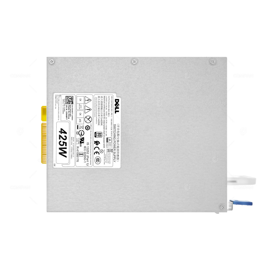 3W8F7  DELL POWER SUPPLY 425W 80PLUS GOLD FOR PRECISION 5820 TOWER