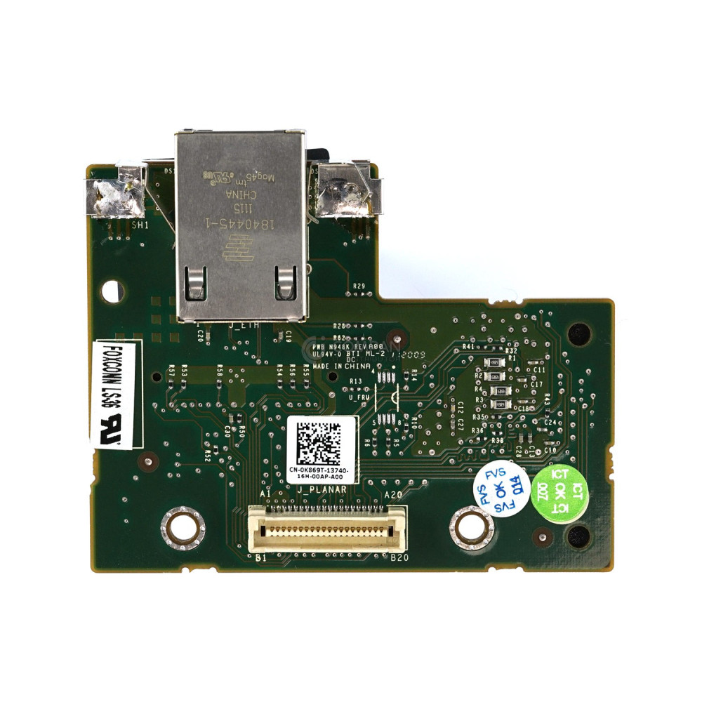 K869T DELL IDRAC 6 ENTERPRISE REMOTE ACCESS CARD FOR R410/R510/R610/R710