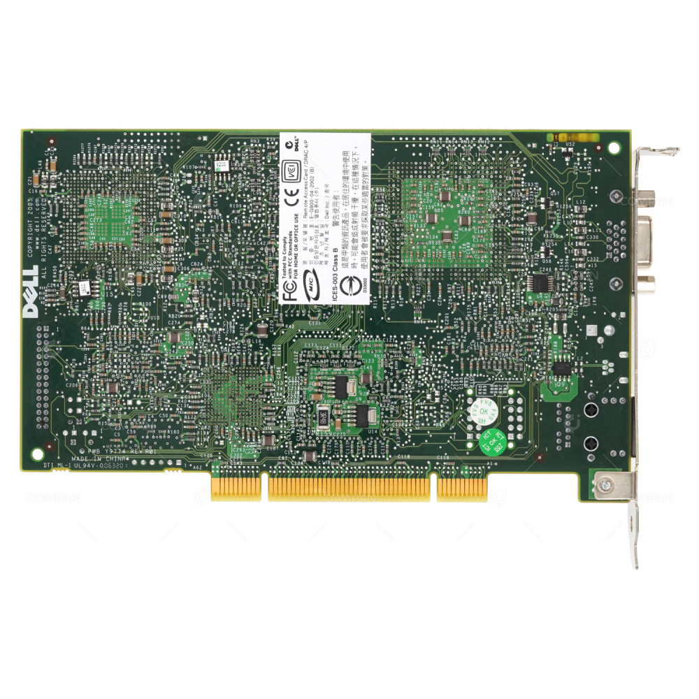 HJ866 DELL REMOTE ACCESS CARD PCI DRAC4/P FOR DELL POWEREDGE