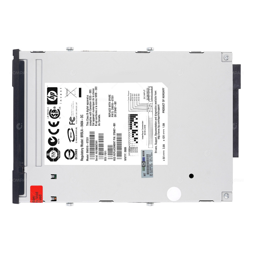 378467-001 HP LTO2 ULTRIUM 448 INTERNAL TAPE DRIVE