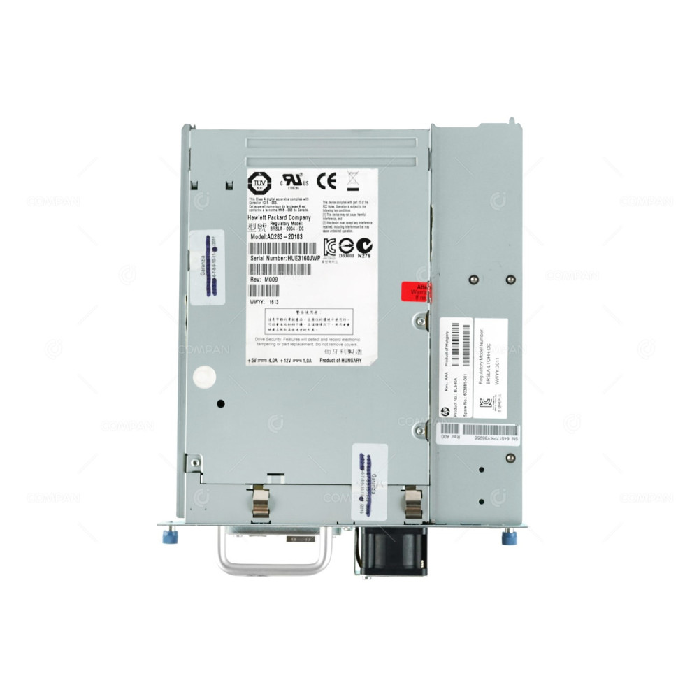 695111-001 HP MSL 2 4 8 LTO-5 ULTRIUM 3000 SAS TAPE DRIVE