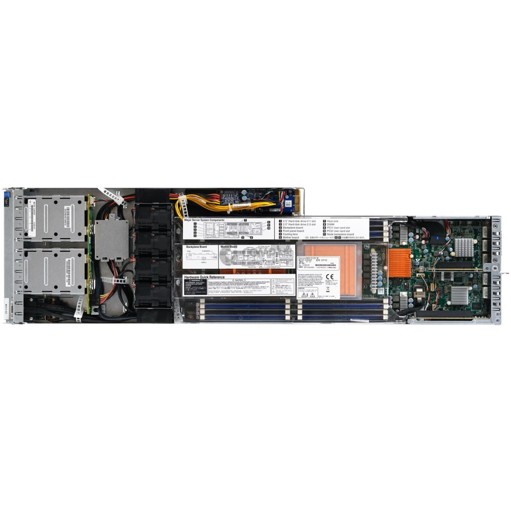 N8100-2240F NEC EXPRESS5800/E120F-M 2X INTEL XEON E5-2630 V3 @ 2.40GHZ RAM 128GB(8X 16GB DDR4 8X 2133MHZ)