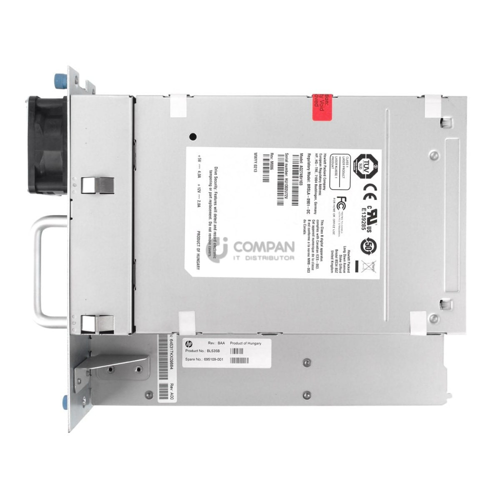 695109-001 HP STOREVER MSL LTO5 ULTRIUM 3280 FC DRIVE KIT