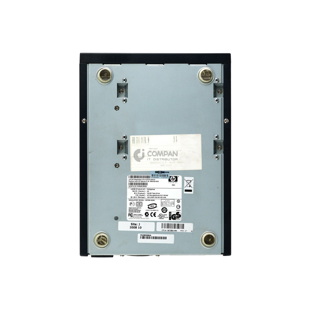 382018-002 HP STORAGEWORKS DLT VS160 TAPE DRIVE