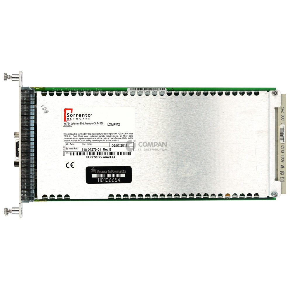 MPM2 SORRENTO NETWORKS MANAGEMENT MODULE FOR GIGAMUX 3234 1608