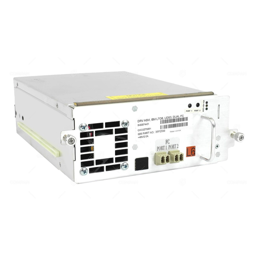 35P2599 IBM LTO-6 FIBRE CHANNEL 2.5TB 6.25TB TAPE DRIVE FOR IBM TS3310