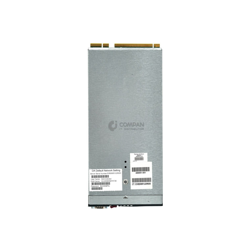 486822-001 HP BLC DUAL DDR2 ONBOARD ADMINISTRATOR FOR C3000 488891-001