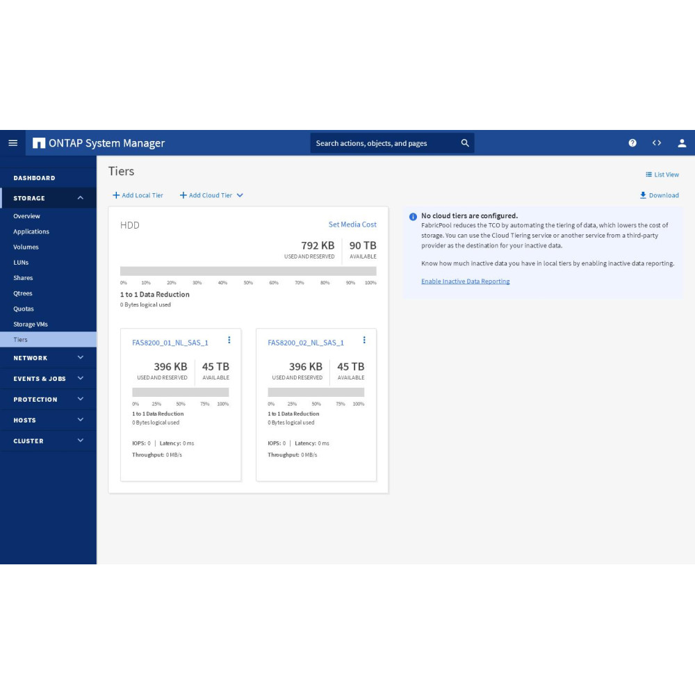 NetApp FAS8200 Controller & DS460C 60 Bay Storage 30x 8TB X376A