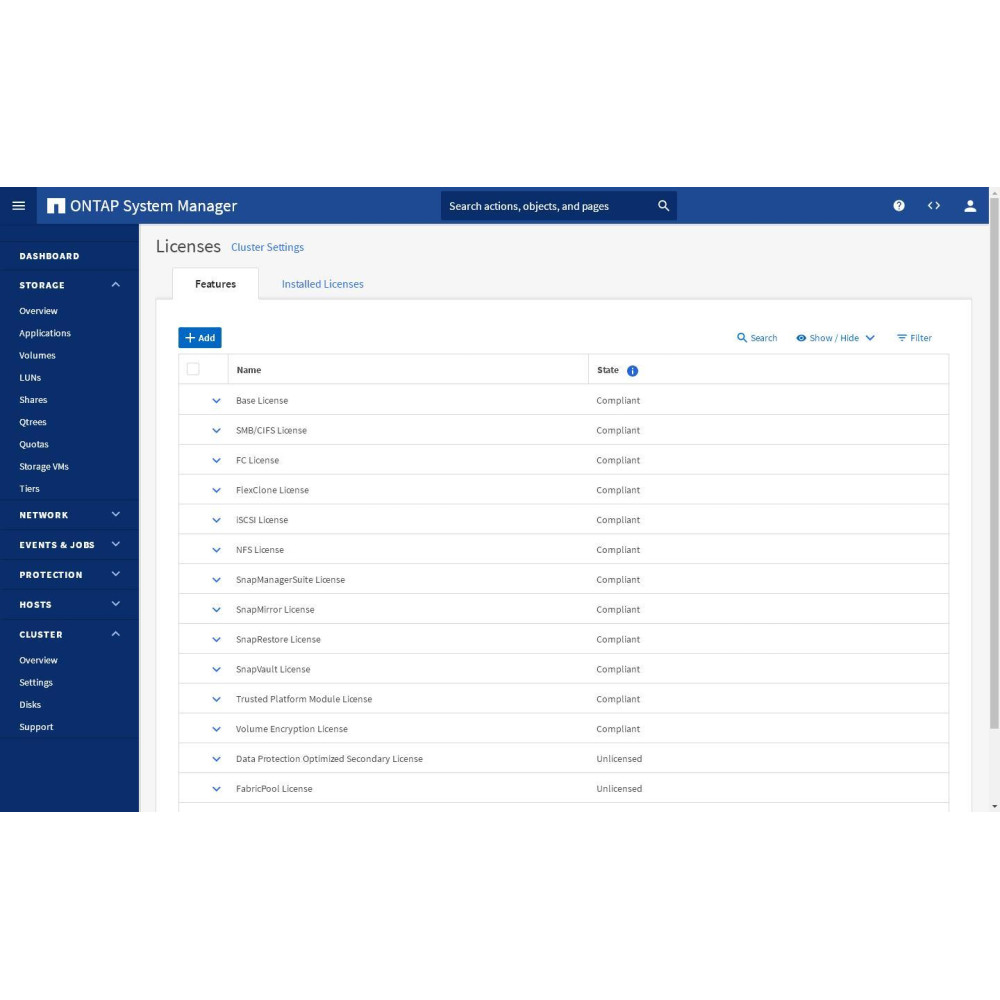 NetApp FAS8200 Controller & DS460C 60 Bay Storage 30x 8TB X376A