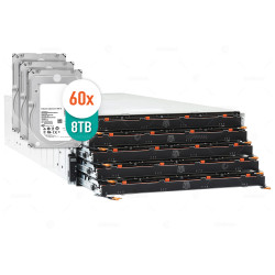 NetApp DS460C 60 Bay Storage + 60x 8TB X376A