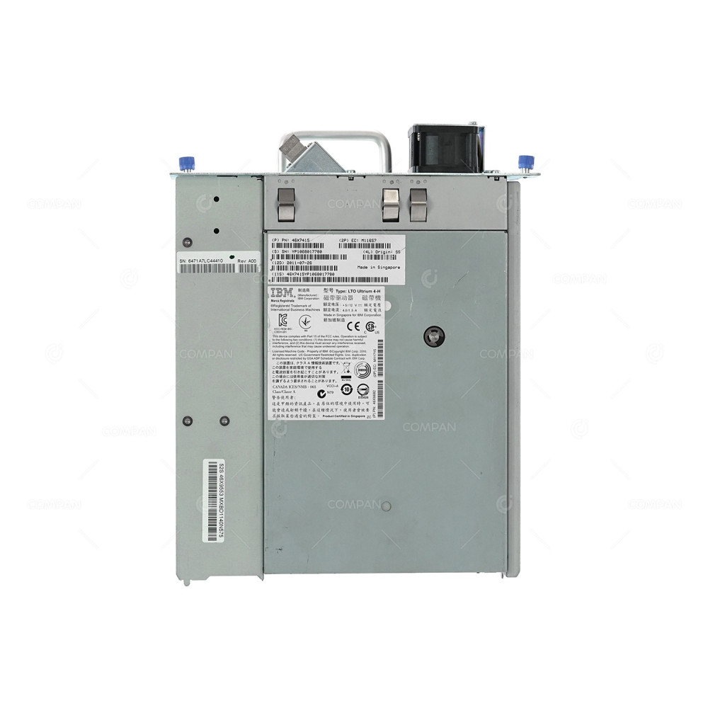 46X7415 IBM LTO4 8GB FC HH V2 TAPE DRIVE MODULE