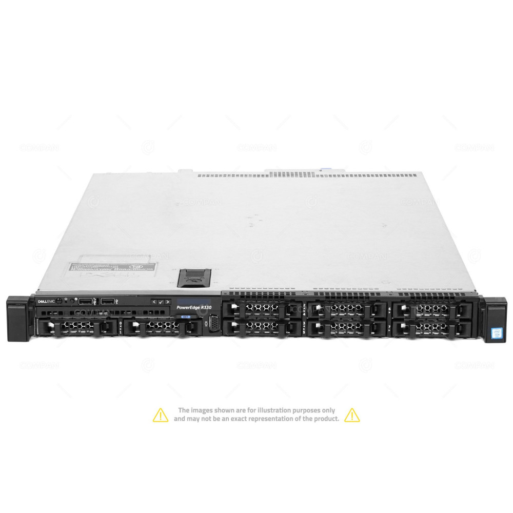 R330-8SFF / DELL POWEREDGE R330 8SFF INTEL XEON E3-1240 V5 8GB RAM 1 x 300GB SAS