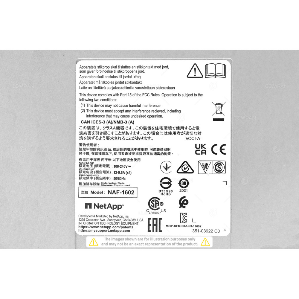 AFF-A700 NETAPP AFF-A700 8U DUAL CONTROLLER ALL FLASH STORAGE SYSTEM