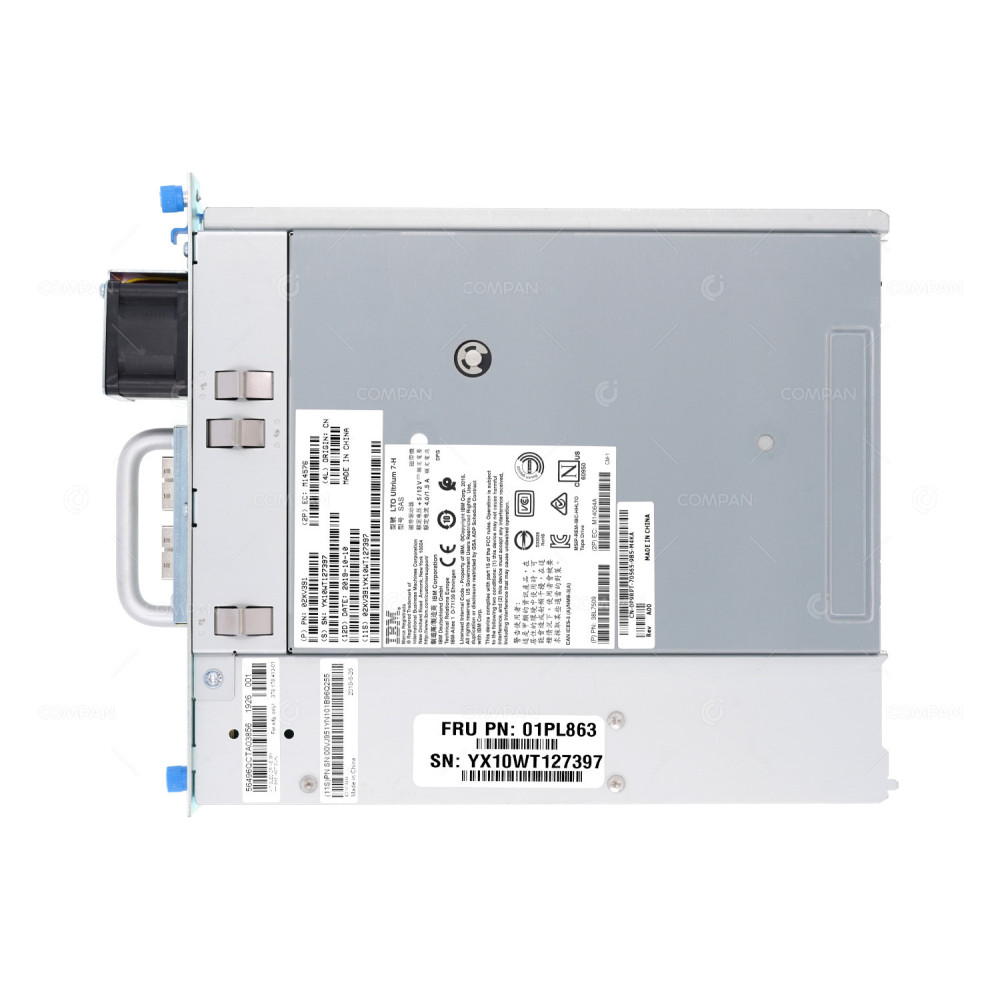 P9RPT DELL LTO7 6TB 15TB TAPE CAPACITY HH DUAL PORT SAS TAPE DRIVE