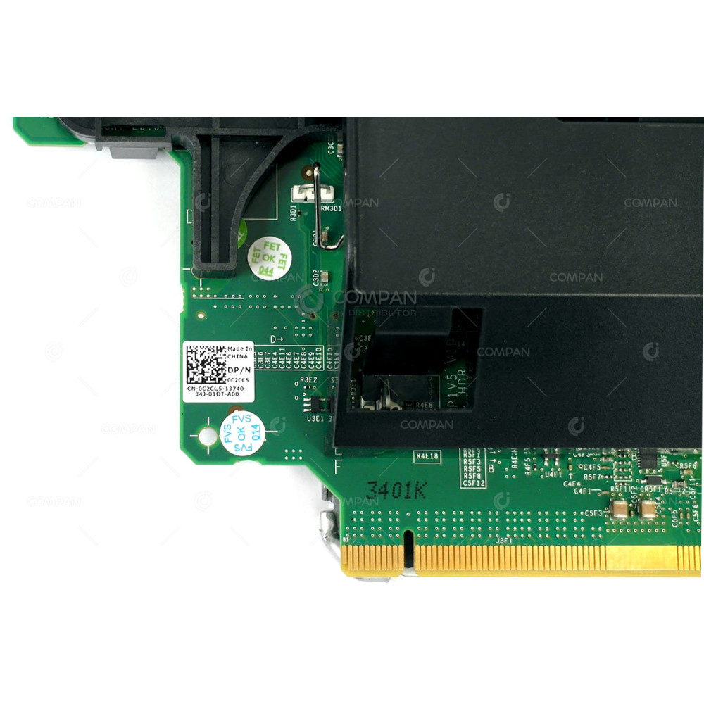 C2CC5 DELL 8 SLOT MEMORY RISER BOARD FOR R910 V2 0C2CC5